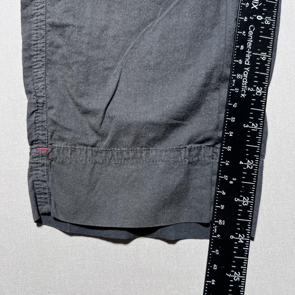 Xirena Cotton Drawstring Pants Womens Medium Faded Black Elastic Waist High Rise - Picture 13 of 14